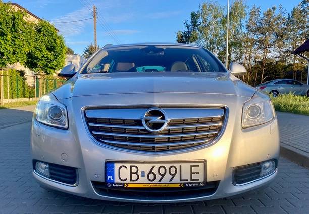 Opel Insignia cena 23900 przebieg: 230000, rok produkcji 2011 z Bydgoszcz małe 79